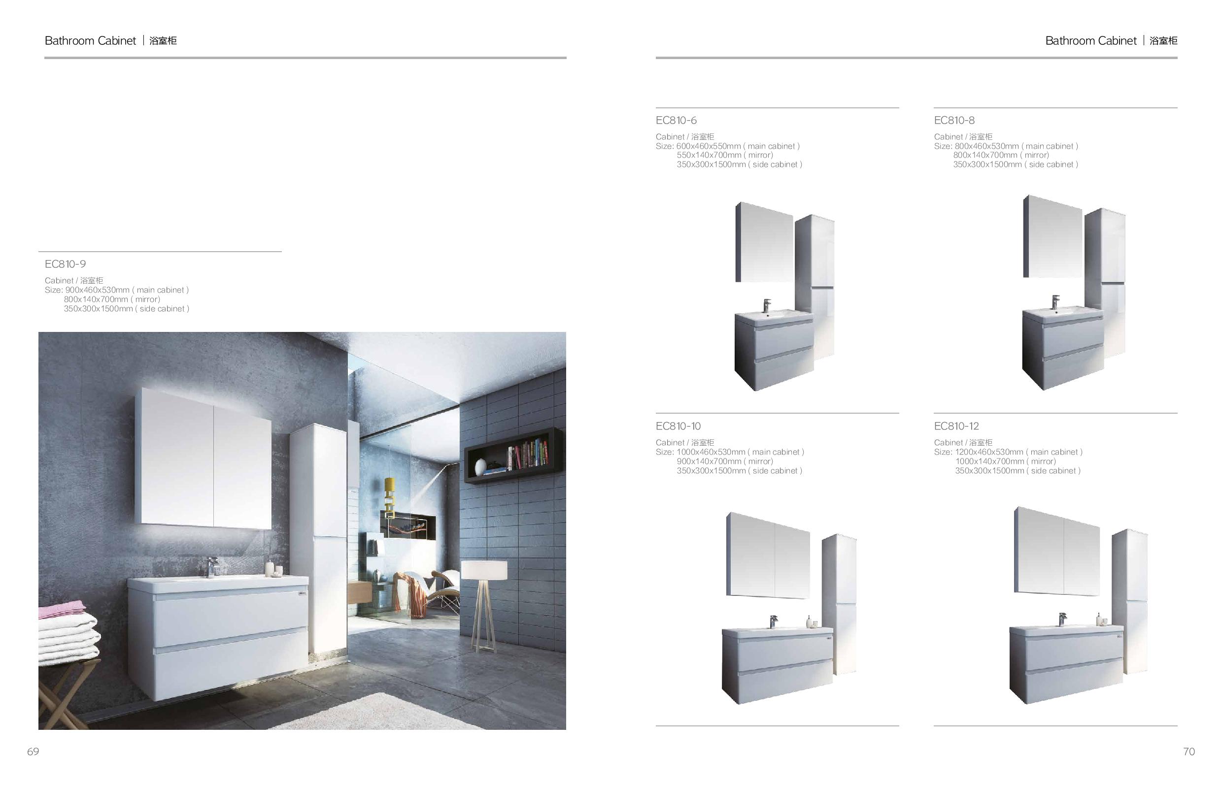 CABINET TOILET BASIN SHOWER SCREEN EM Page 027
